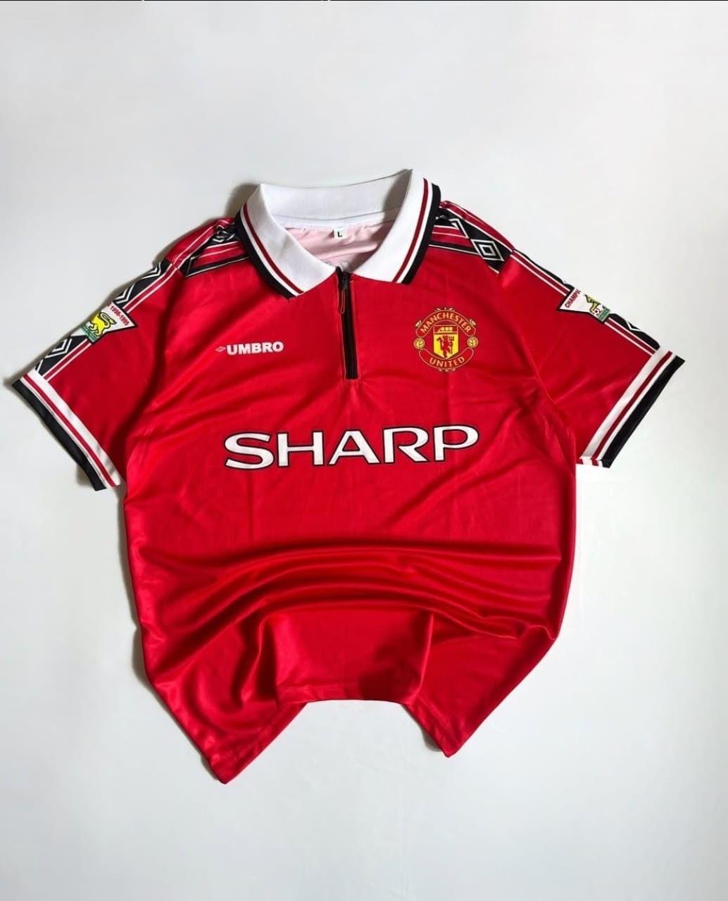 Beckham Vintage Manchester Utd 1998-2000 Home Kit 