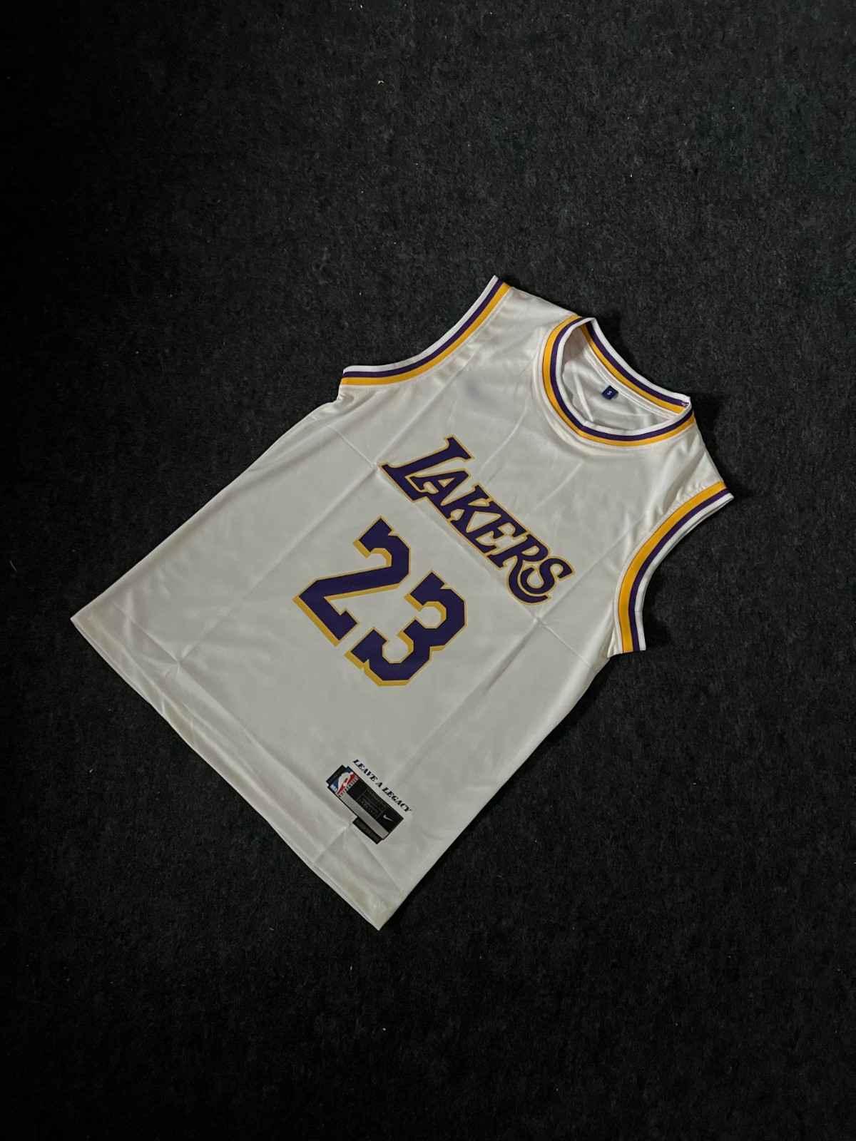 Lebron James La Lakers Nba Kit Sleeveless Jersey