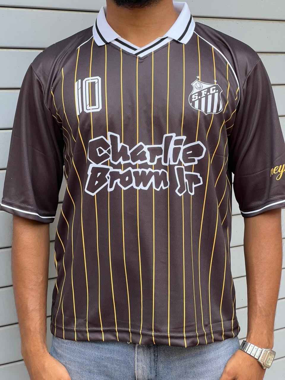 Neymar Jr Santos  Special Edition Kit Black, Collar & Five Sleeve