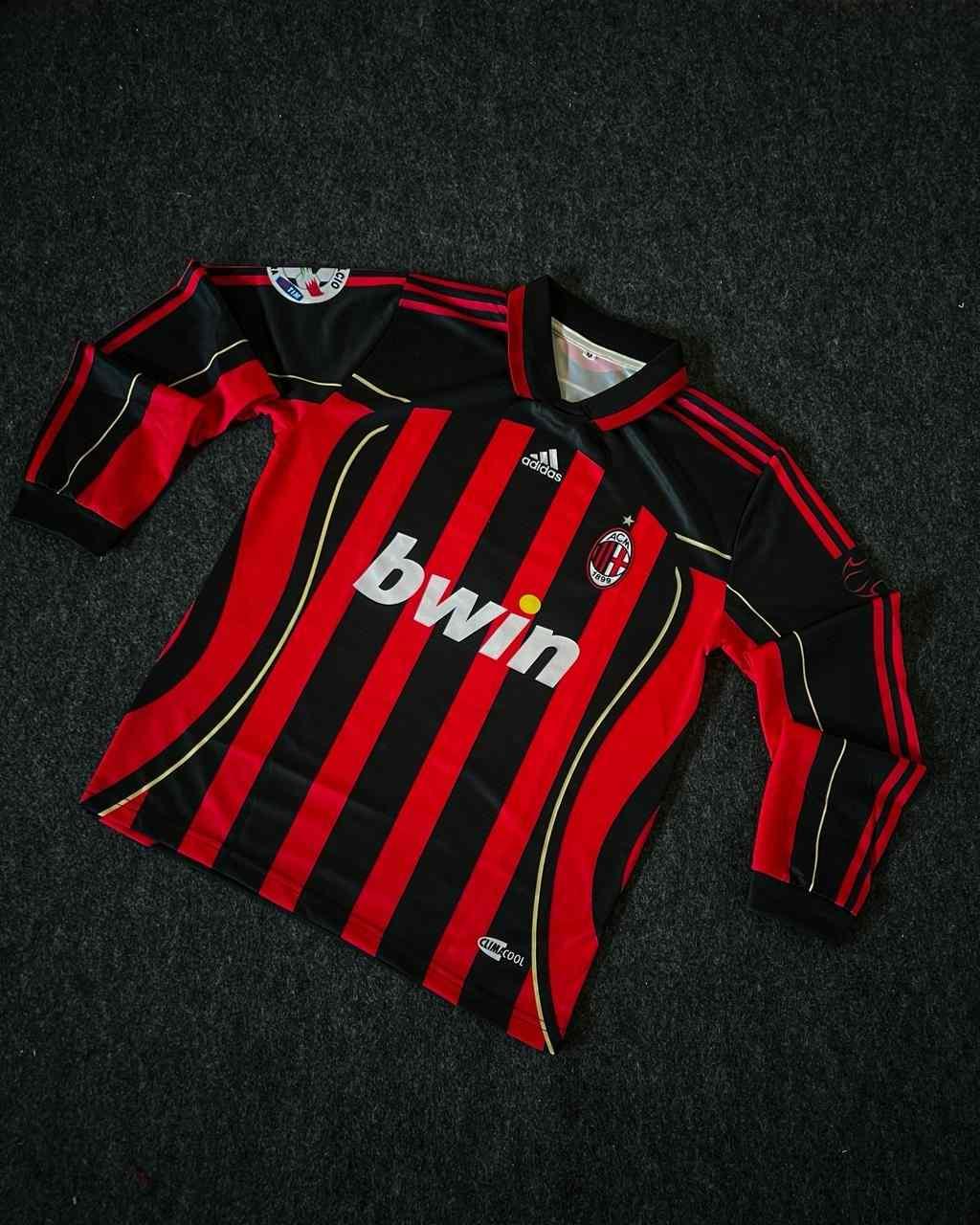 Kaka Ac Milan 2008-09 Home Kit Full Sleeve 