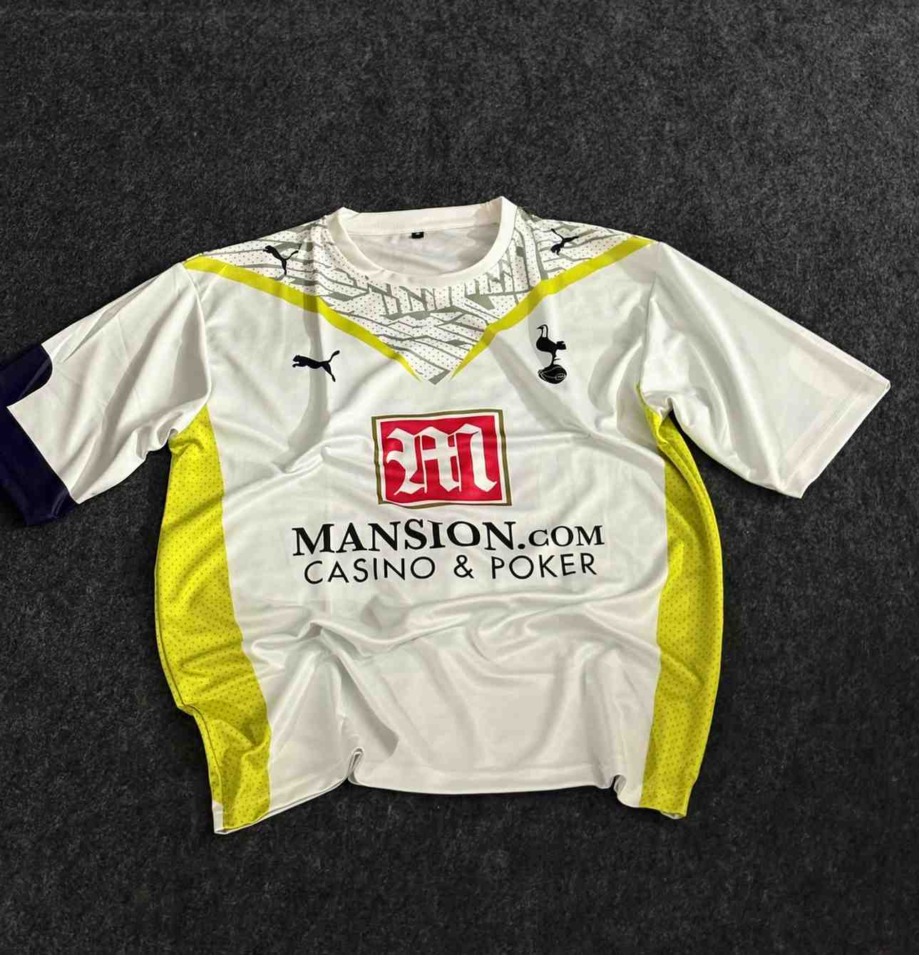 Luka Modric Tottenham 2009-2010 Home Kit, Five Sleeve Jersey