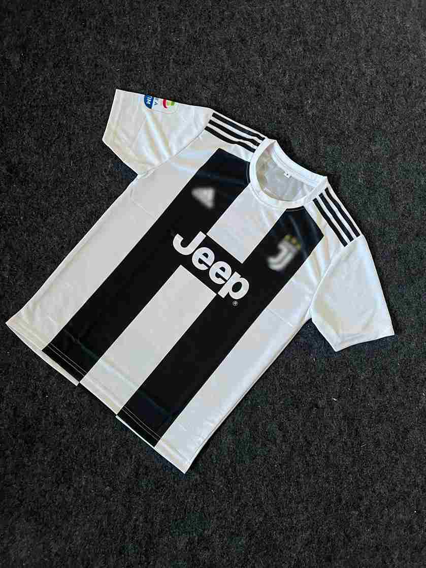 Cristiano Ronaldo Juventus 2018-19 Home Kit,half-sleeve