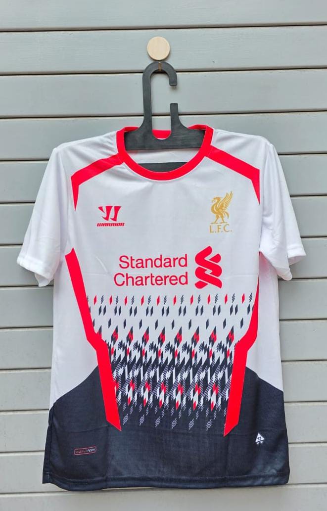 LUI SUAREZ LIVERPOOL 2013-14 AWAY KIT
