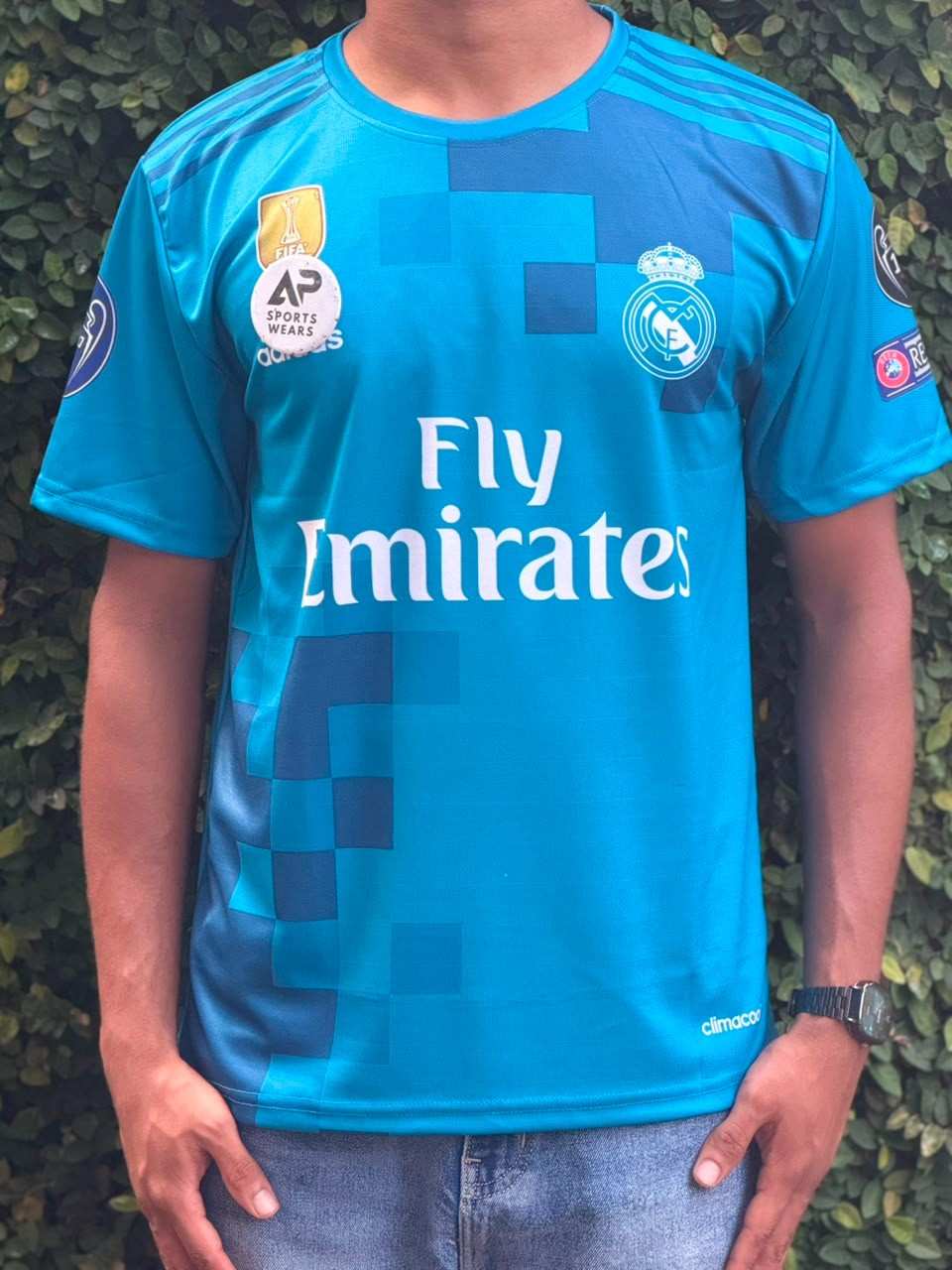 Ronaldo Real Madrid 2018 Iconic Bicycle Kit Half Sleve