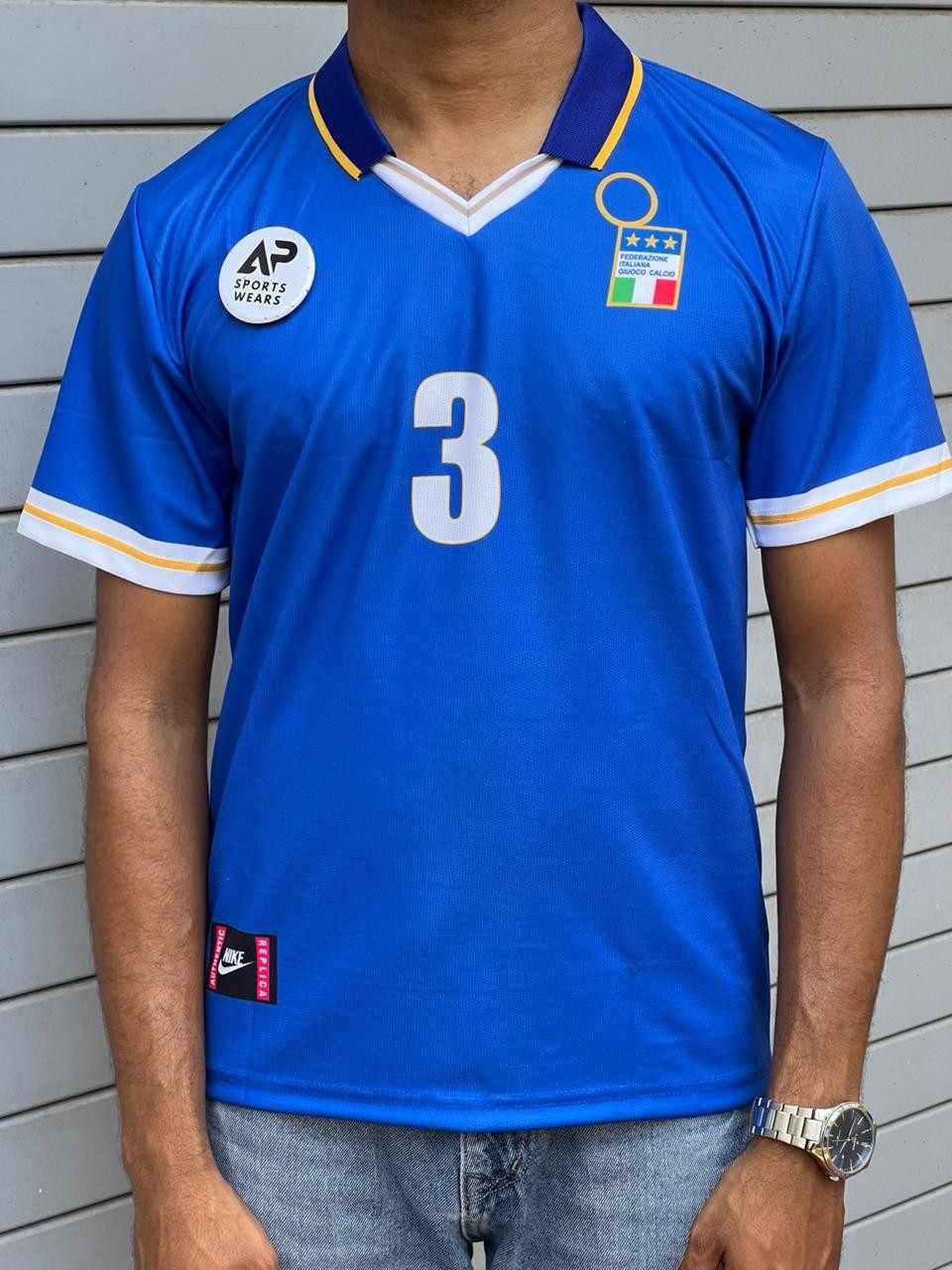 Maldini Italy International 1996 Home Kit