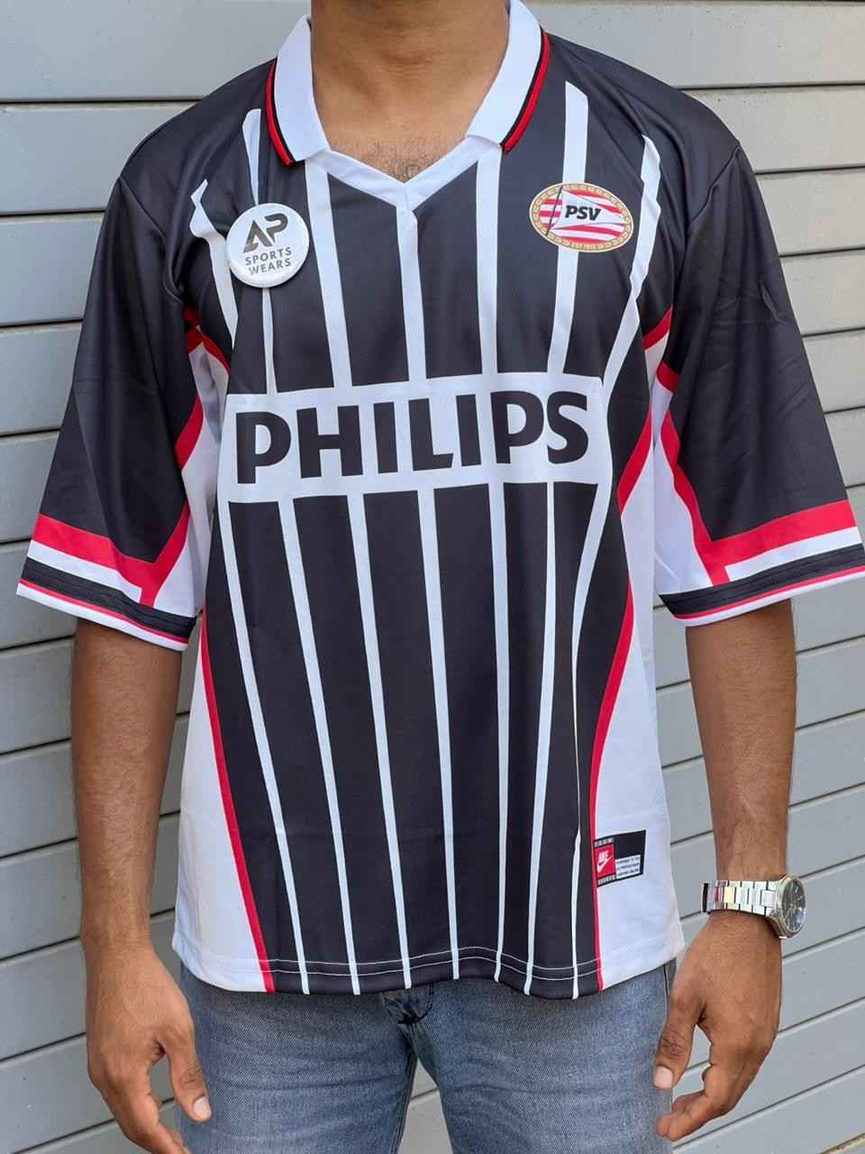 Psv Eindhovan 1997-98 Away Kit,collar & Five Sleeve