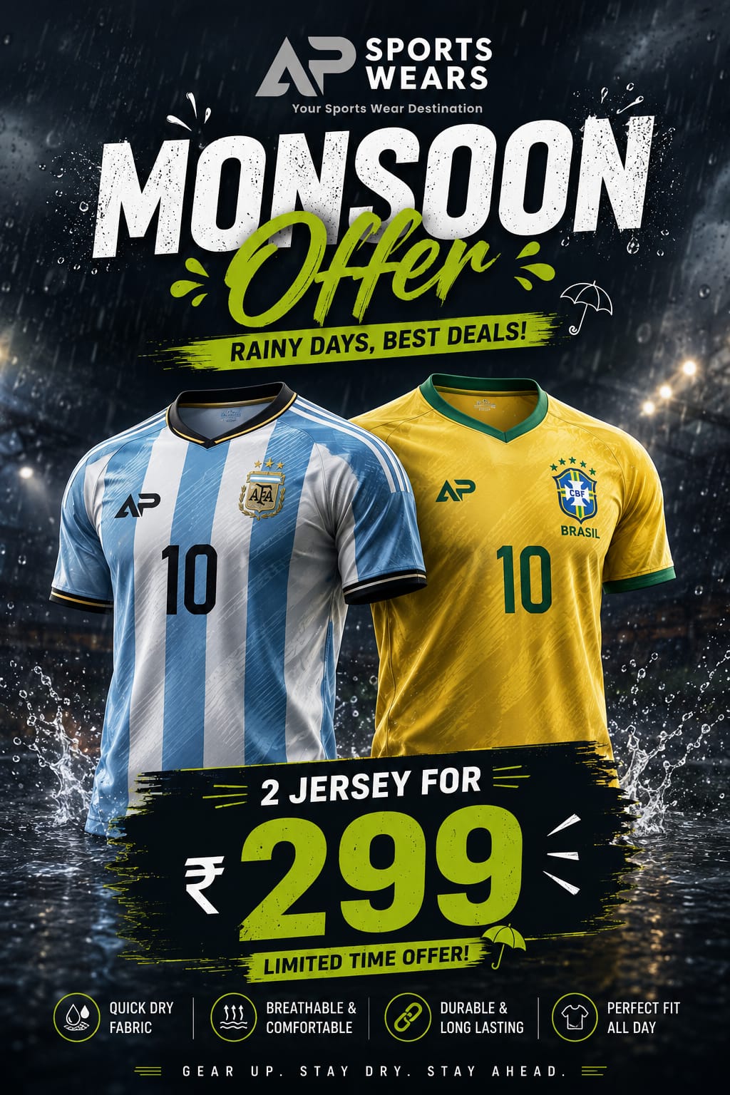 Special Offer Monsoon, Random Jersey 2 For 299