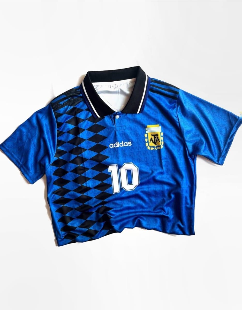 Maradona Argentina International Away Retrokit 