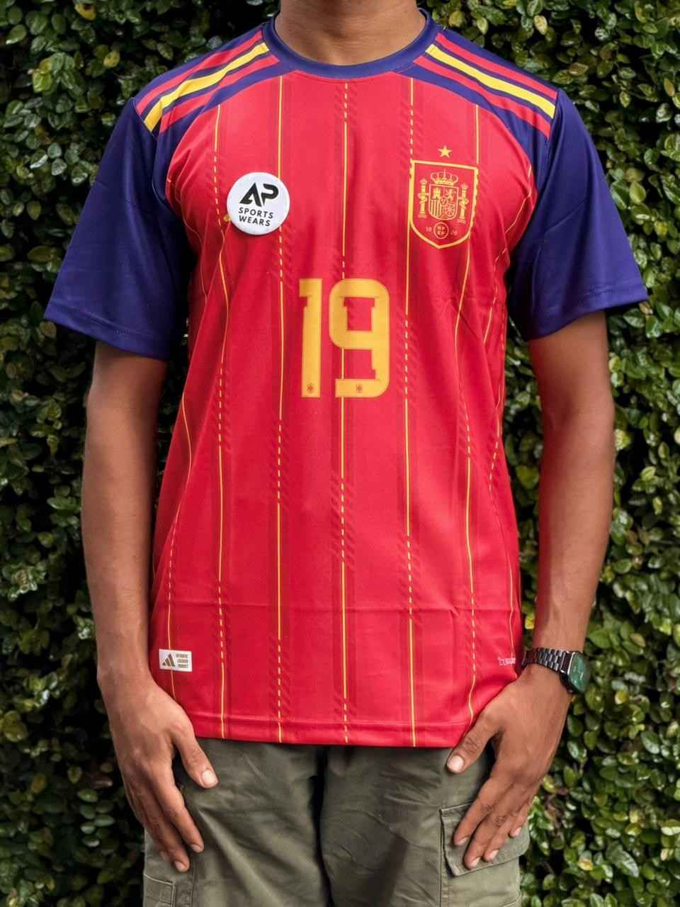 Spain Lamine Yamal Home-kit 2026 World Cup, Half Sleeve