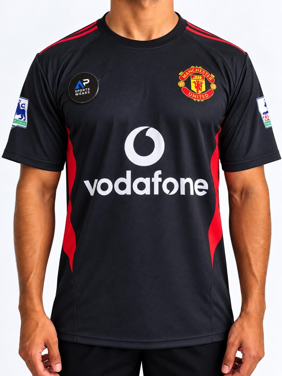 Manchester United Cristiano Ronaldo 2003-5 Away Kit,round Neck & Half Sleeve