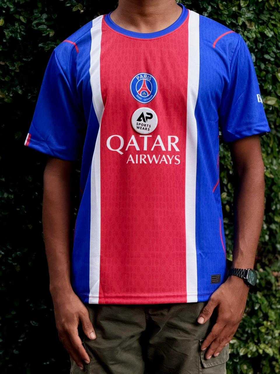 Ousmane Dembele Psg Home Kit 2026-27, Round Neck & Half Sleeve