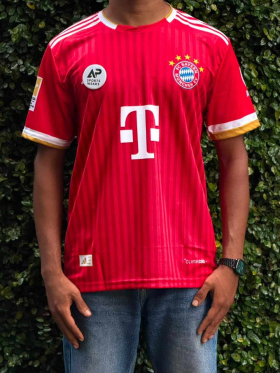 Olisse, Fc Bayern  2026-27 Home Kit, Round Neck & Half Sleeve