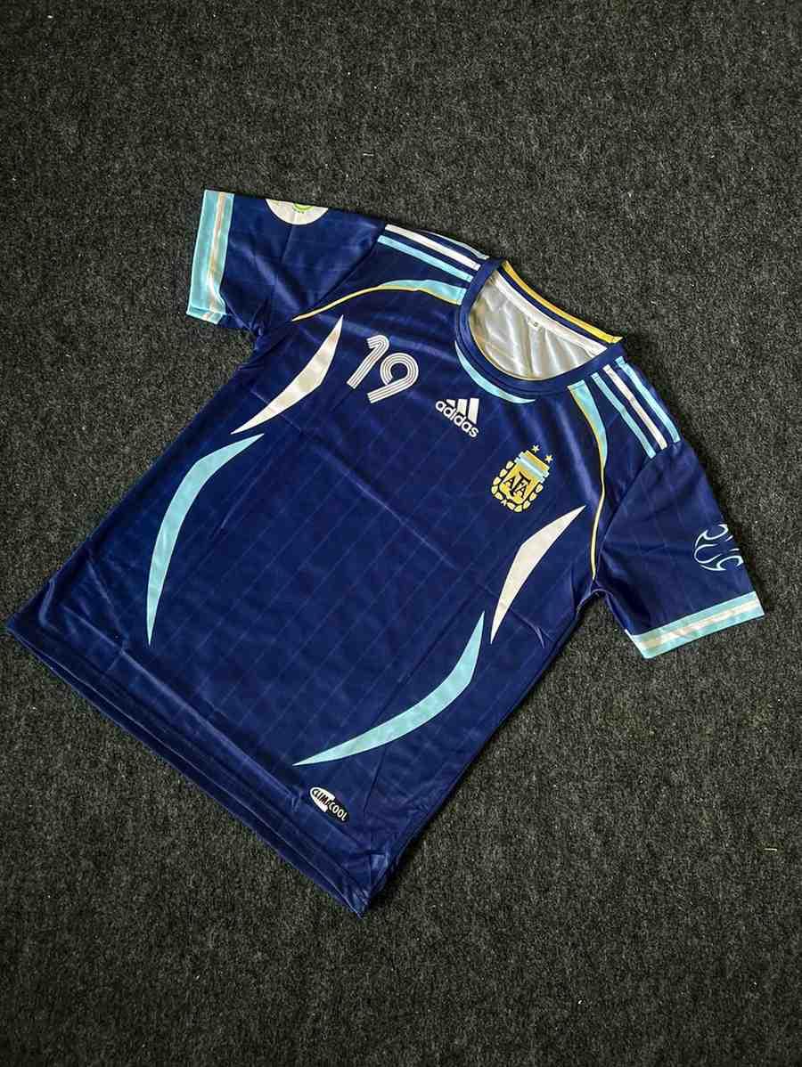 Messi Argentina 2006 International Away Kit (AP Sports Wear)