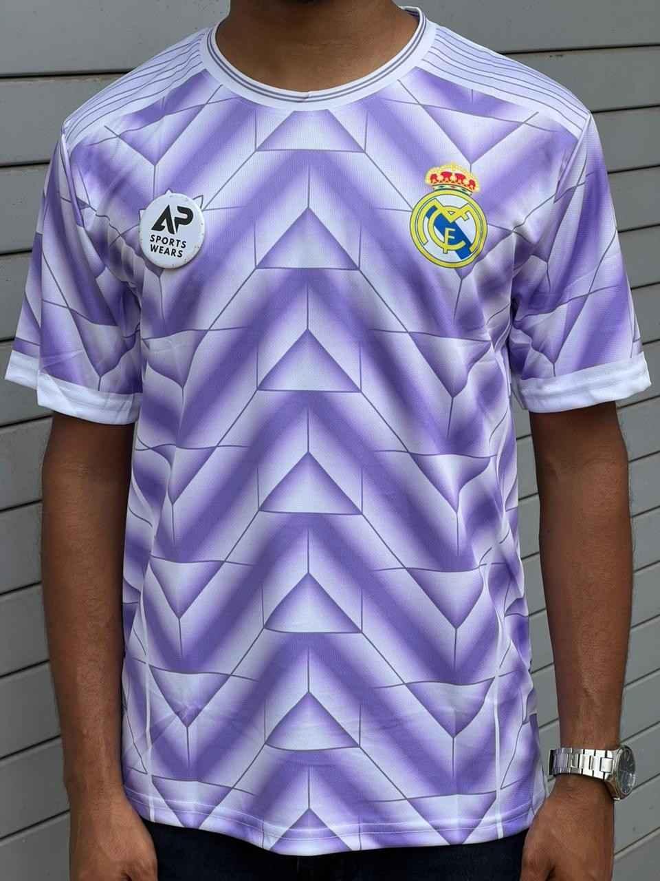 Real Madrid 2025 Lfstlr ( Lifestyler) Kit, Round Neck And Half-sleeve (AP Sports Wear)