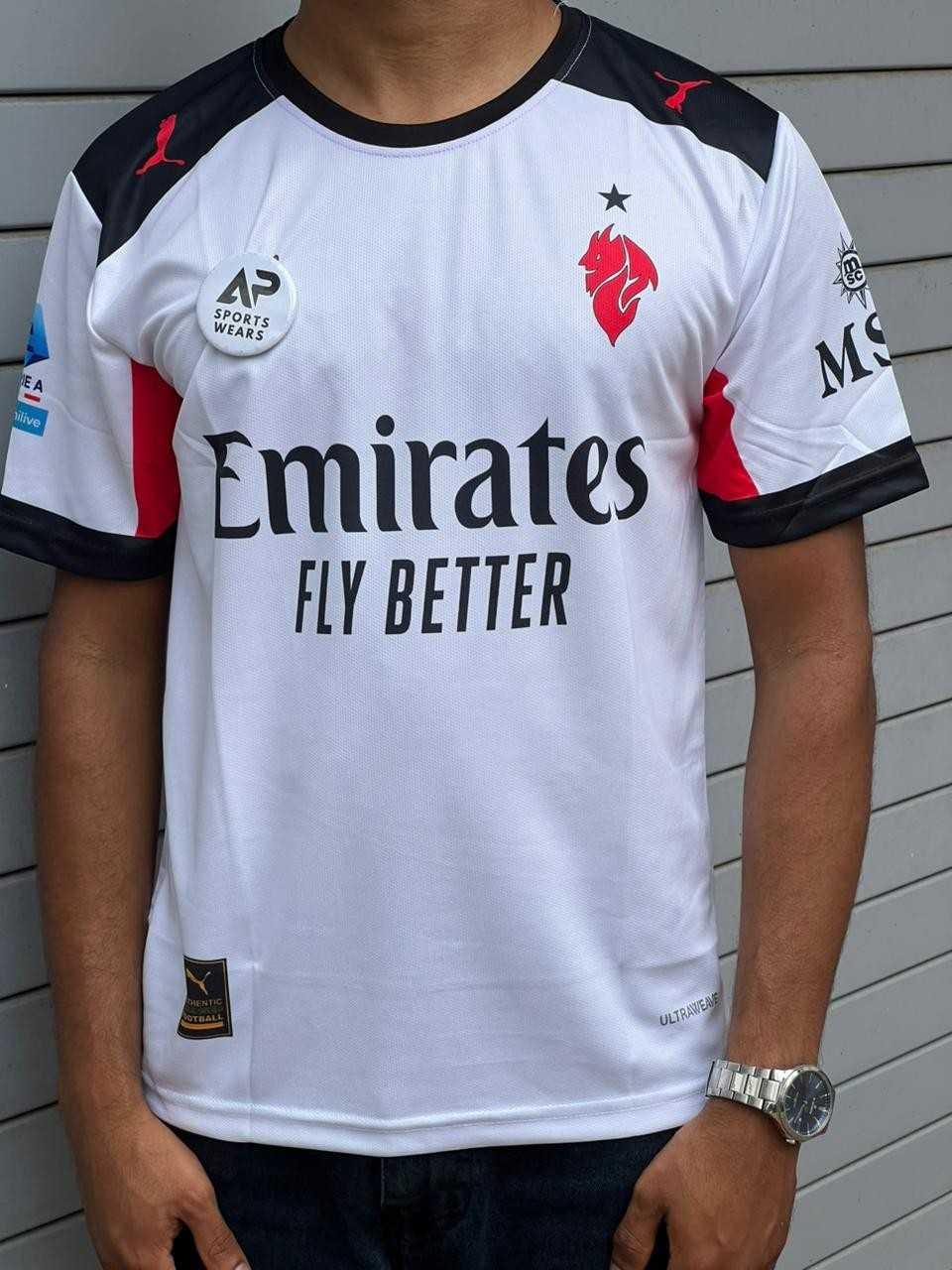 Luka Modric Ac Milan Away Kit 2025-26 (AP Sports Wear)