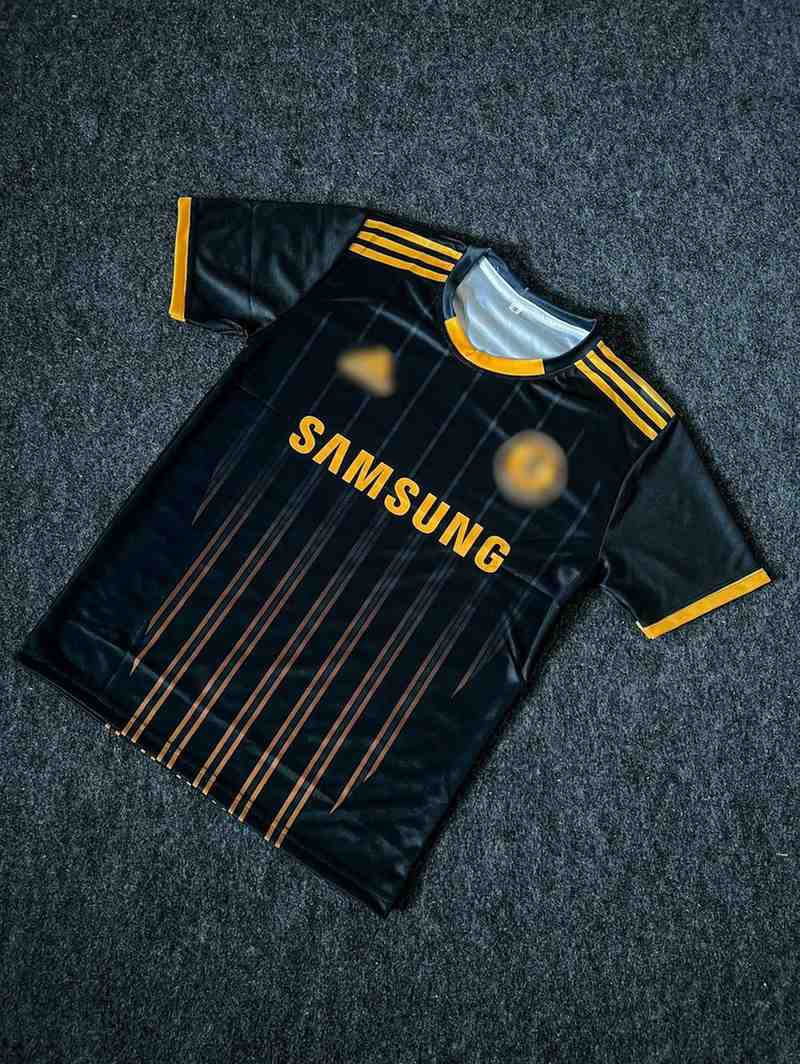 Drogba Chelsea 2019-11 Third Kit, Round Neck & Half Sleeve (AP Sports Wear)