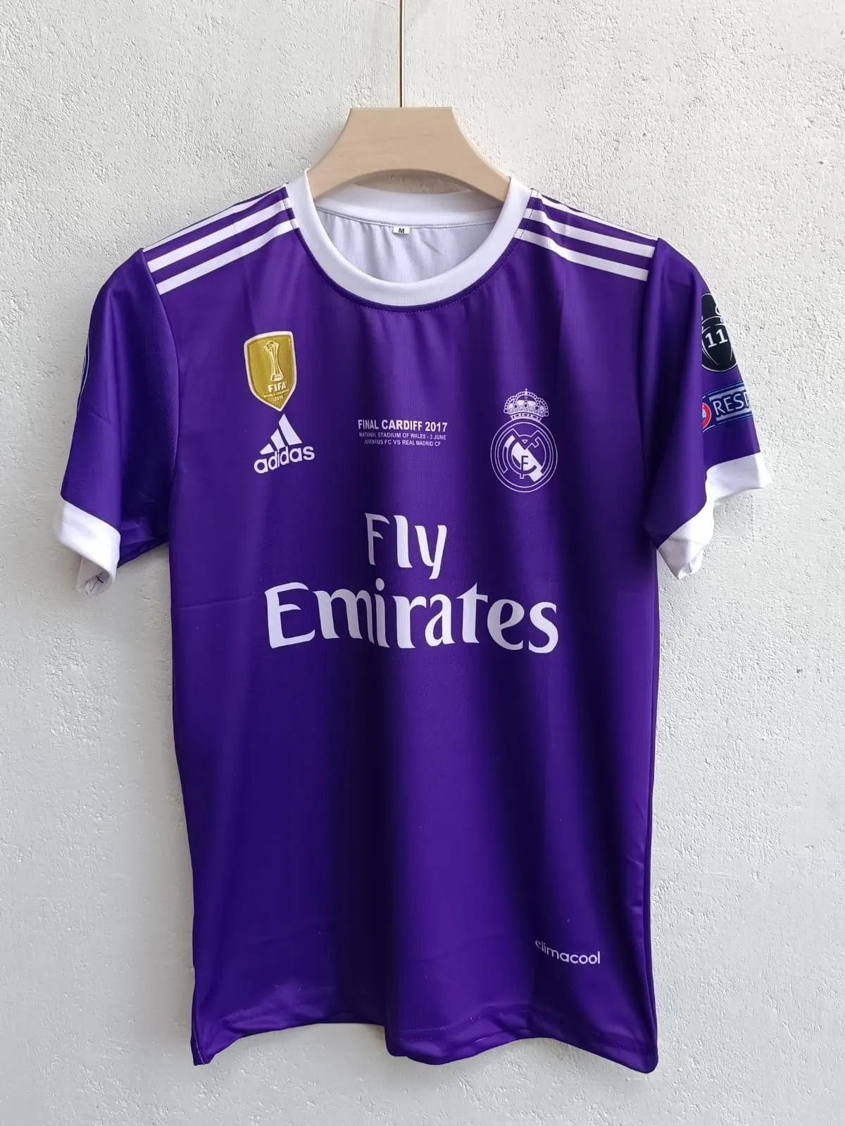 Ronaldo Real Madrid 2017 Purple Ucl Final Kit (AP Sports Wear)