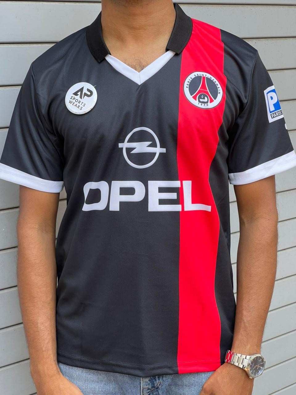 Psg Ronaldinho 2001 Home Kit, Collar & Half Sleeve (AP Sports Wear)