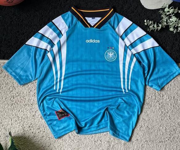Germany 1996-97 Away Kit Premium Five Sleeve Kit (AP Sports Wear)
