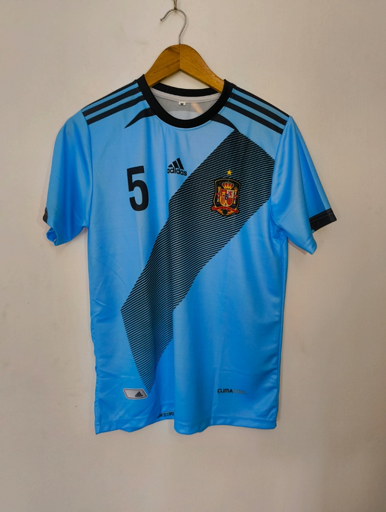 Puyol Spain Away Kit From 2012 (AP Sports Wear)