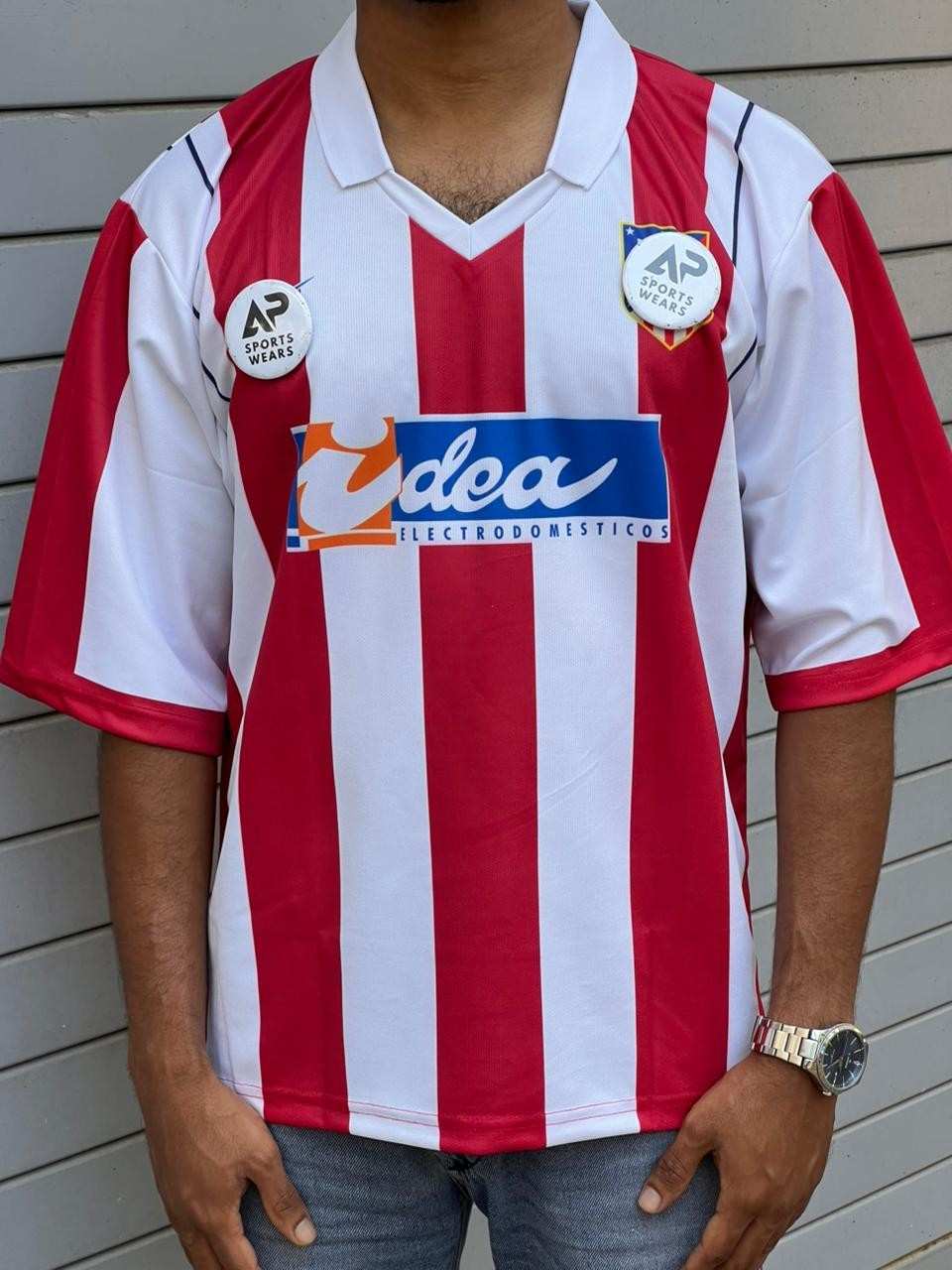 Fernado Torres Red Whites 2003-04 Home Kit , Collar & Five Sleeve (AP Sports Wear)
