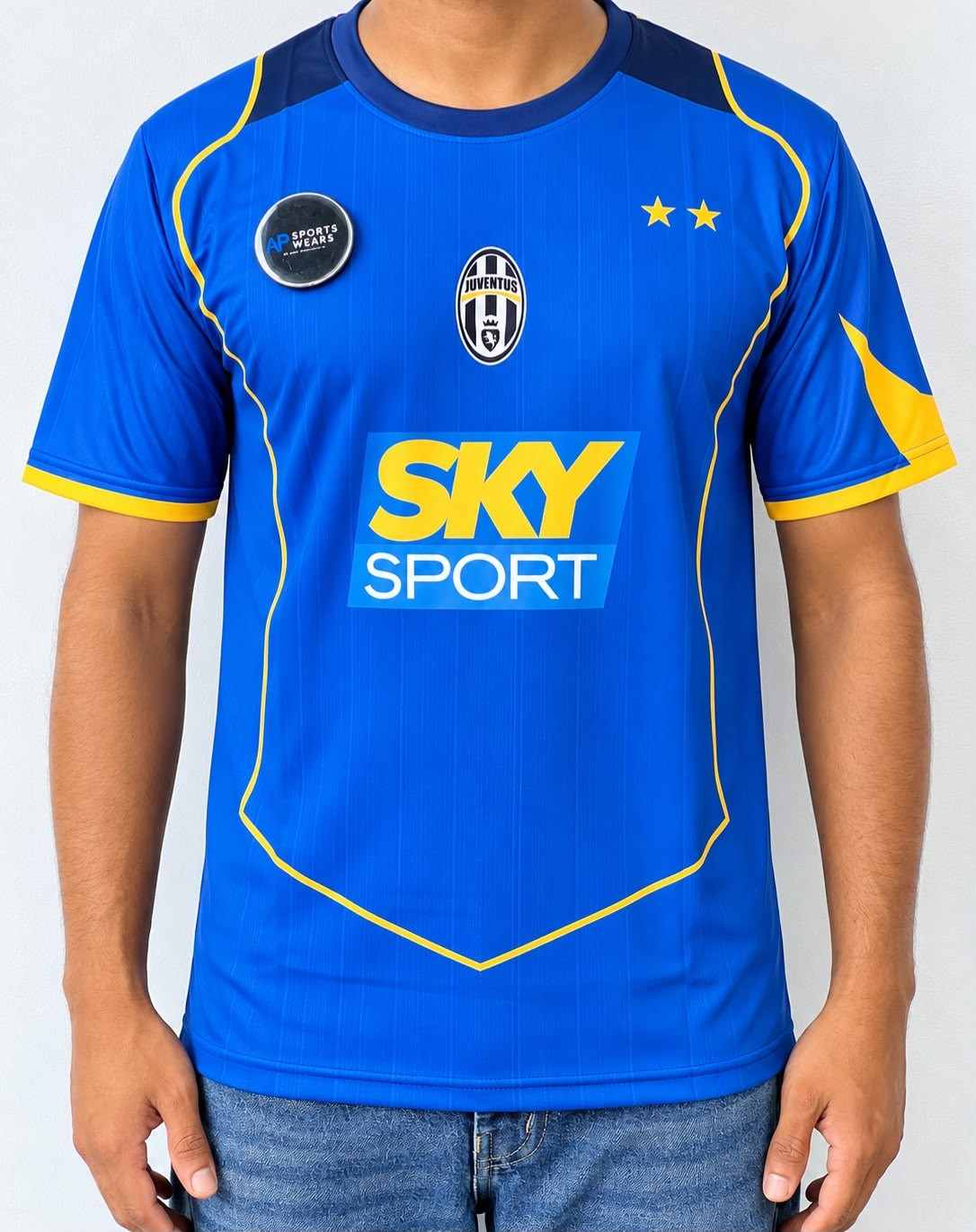 Juventus 2004/05 Away- Zlatan Ibrahimović' Round Neck Half Sleev (AP Sports Wear)