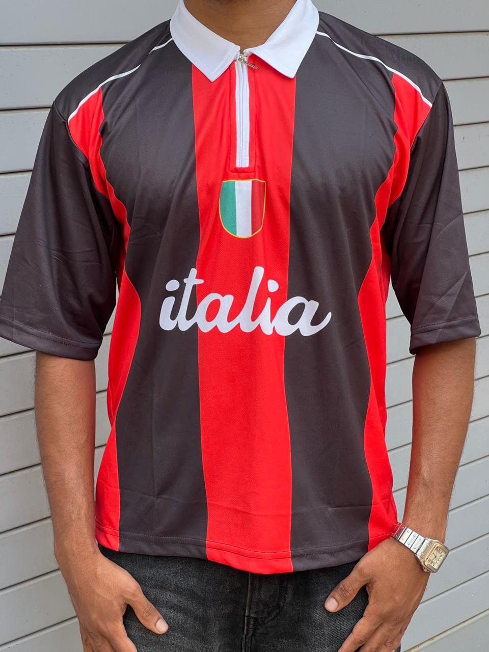 Italy Limited Edition Kit, Coller & Zip Five Sleeve (AP Sports Wear)
