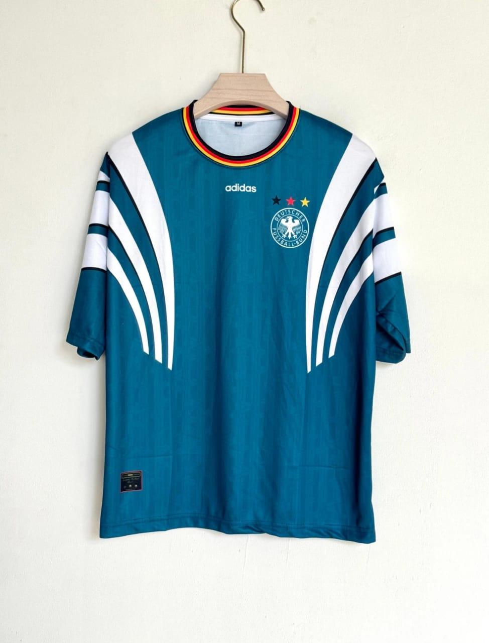 MatthÄus Germany Away Retro Kit Five Sleeves  (AP Sports Wear)