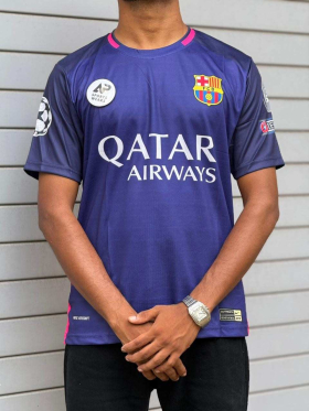 Fc Barcelona Neymar Jr 2016-17 , Away Kit, Round Neck & Half Sleeve