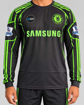 Peter Cech Chelsea 2009-10 Away Kit, Round Neck & Full Sleeve