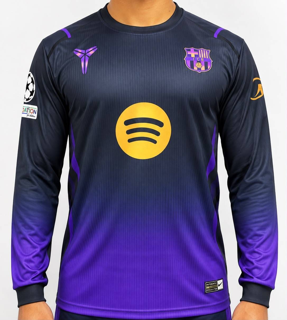 Pedri Fc Barcelona 2026-27 Away Kit, Round Neck & Full Sleeve (AP Sports Wear)