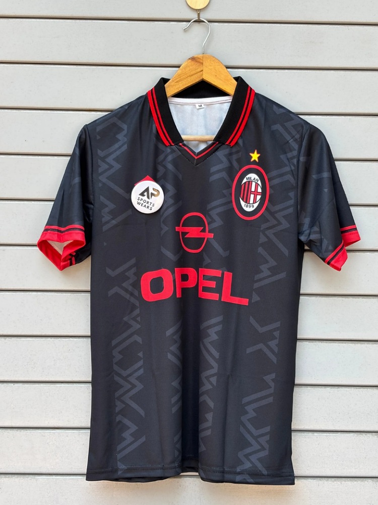 Roberto Baggio Ac Milan Retro Jersey Coller (AP Sports Wear)