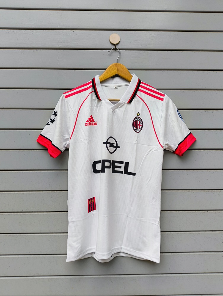 Maldini Ac Milan Away Kit 1998-99  (AP Sports Wear)