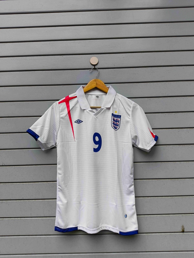 Rooney England Home Kit 2005-07 (AP Sports Wear)